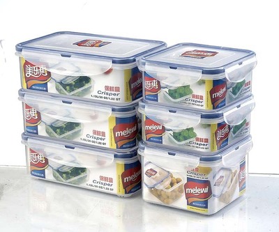 【廠家批發(fā)定做2014年創(chuàng)意新款塑料保鮮盒六件套 禮品促銷鎖扣飯盒】價(jià)格,廠家,圖片,保鮮盒、飯盒,臺(tái)州市黃巖美都塑膠-